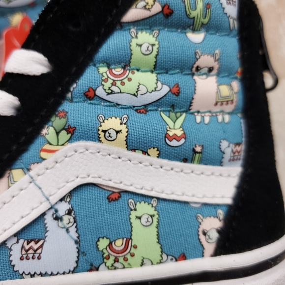 Vans SK8-Hi Zip Llamas Delphinium - Picture 4 of 9